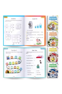 3. Sınıf Matematik Etkinleri Ve Okuma Seti - 10 Kitap - Thumbnail