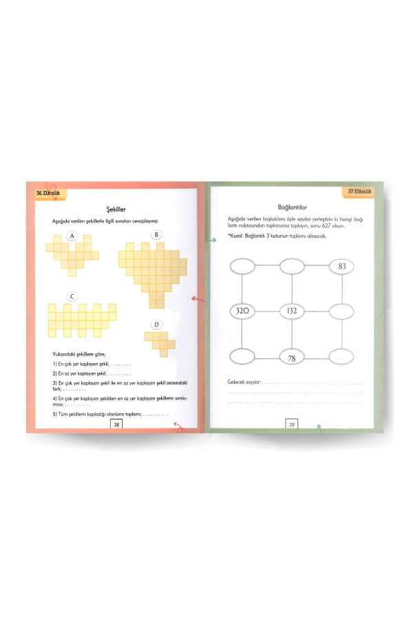 4.Sınıf Matematik Etkinlikleri - 4 Kitap