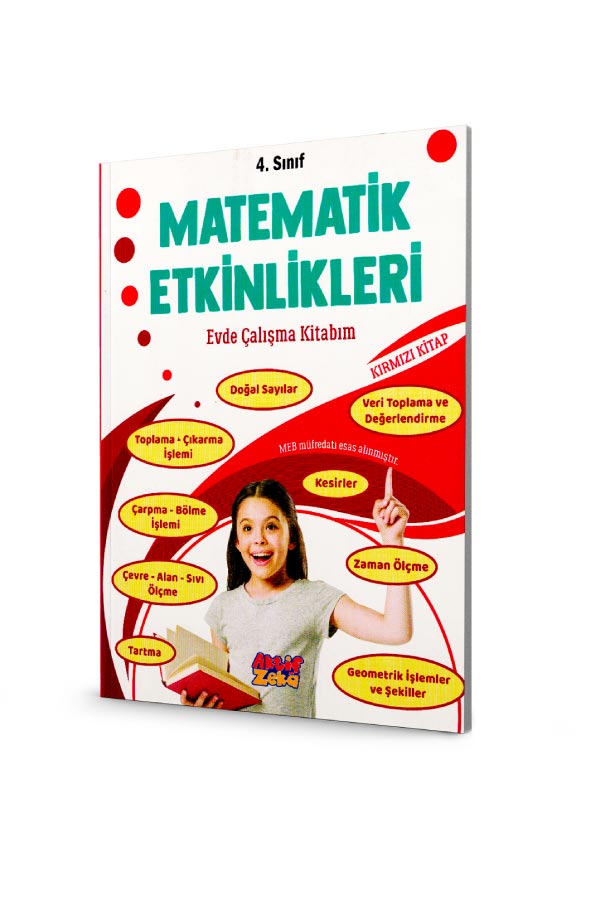 4.Sınıf Matematik Etkinlikleri - Kırmızı Kitap