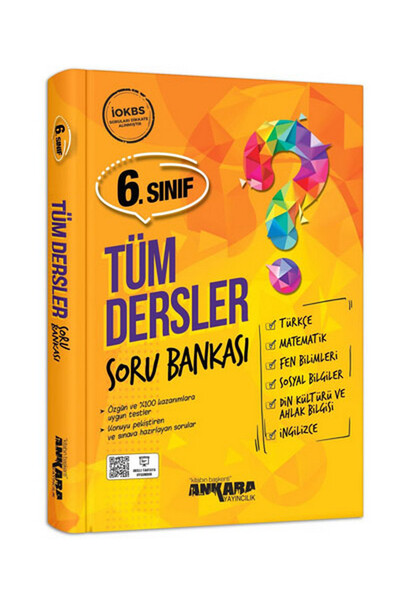 6.Sınıf Tüm Dersler Soru Bankası - Ankara Yayıncılık