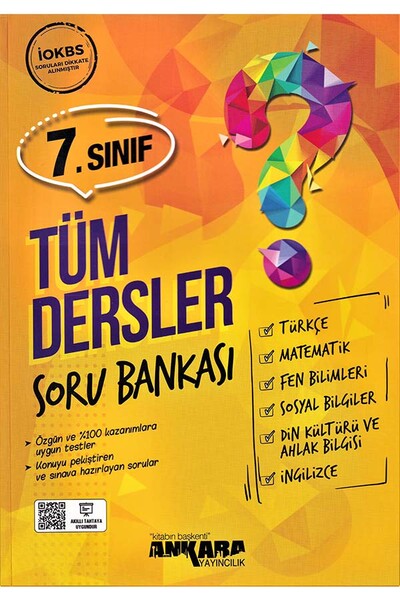 7. Sınıf Tüm Dersler Soru Bankası - Ankara Yayıncılık