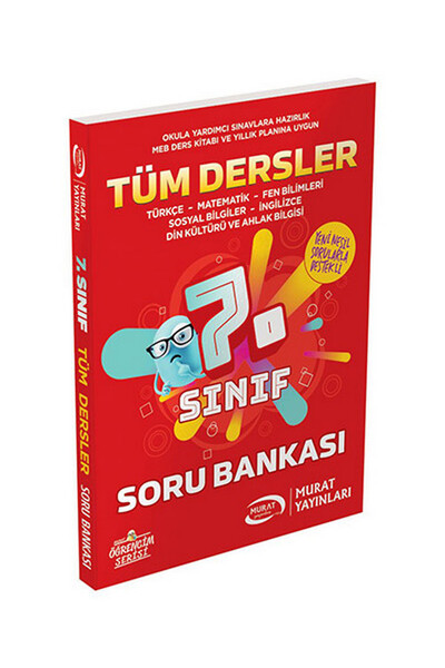 7. Sınıf Tüm Dersler Soru Bankası - Murat Yayınları