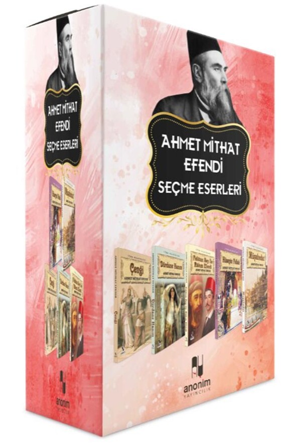 Ahmet Mithat Efendi Seçme Eserleri - 5 Kitap Kutulu - Anonim Yayıncılık