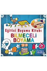 Eğitici Boyama Kitabı - Bilmeceli Boyama - Thumbnail