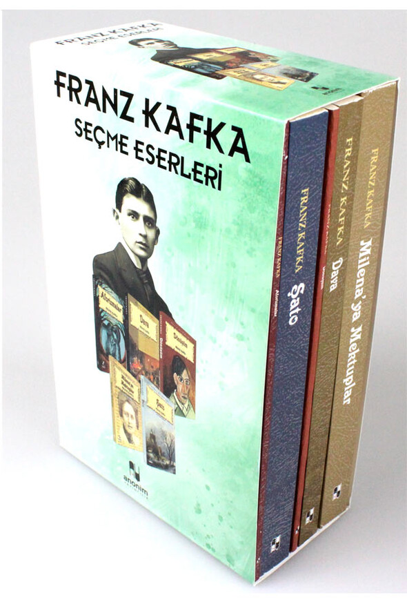 Franz Kafka Seçme Eserleri - 5 Kitap Kutulu - Anonim Yayıncılık
