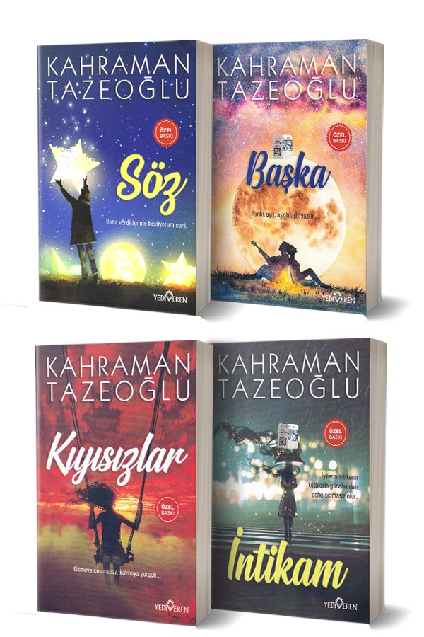 Kahraman Tazeoğlu Serisi 3 - 4 Kitap