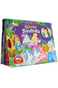 Külkedisi Sindrella Üç Boyutlu Kitap (Küçük Boy) - Thumbnail
