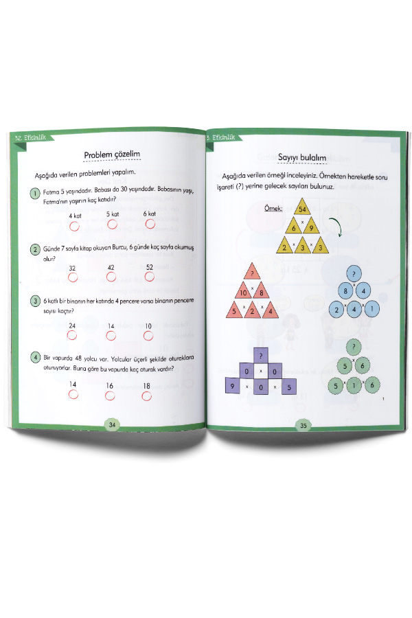 Matematik Hikayeleri ve Etkinlikleri- 2.Sınıf Meb Müfredatına Uygun 10 Kitap