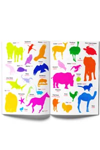 Renkli ve Eğlenceli Çıkartmalar Hayvanlar (Poster Hediyeli) - Parıltı Yayınları - Thumbnail