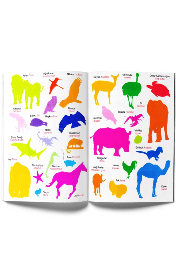 Renkli ve Eğlenceli Çıkartmalar Hayvanlar (Poster Hediyeli) - Parıltı Yayınları