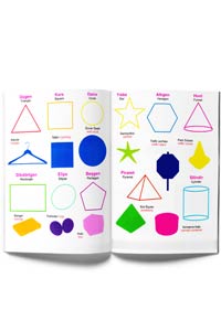 Renkli ve Eğlenceli Çıkartmalar Kavram ve Şekiller (Poster Hediyeli) - Parıltı Yayınları - Thumbnail