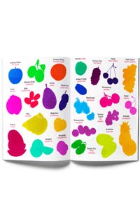 Renkli ve Eğlenceli Çıkartmalar Meyveler (Poster Hediyeli) - Parıltı Yayınları - Thumbnail