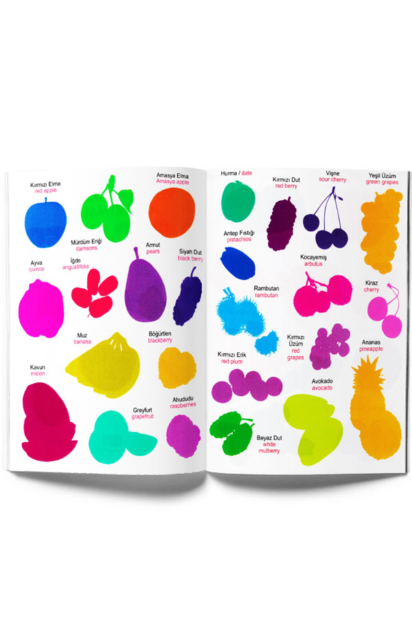 Renkli ve Eğlenceli Çıkartmalar Meyveler (Poster Hediyeli) - Parıltı Yayınları