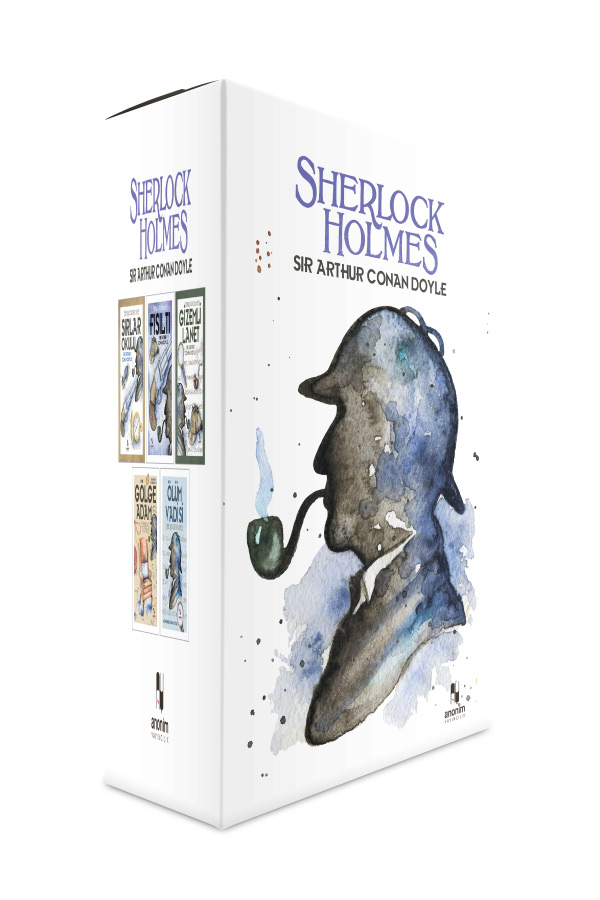 Sherlock Holmes Kutulu Set 5 Kitap - Anonim Yayıncılık