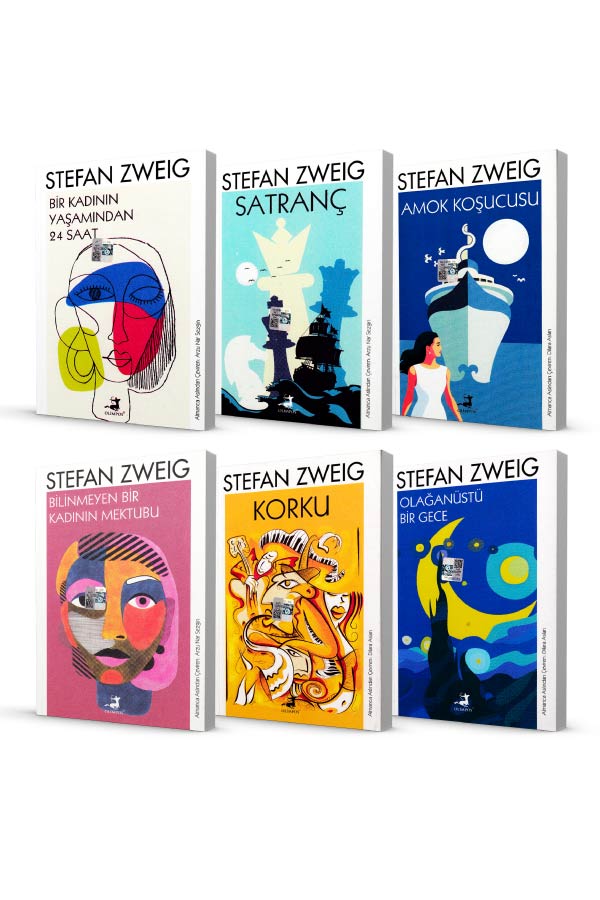 Stefan Zweig Seçme Eserler - 6 Kitap