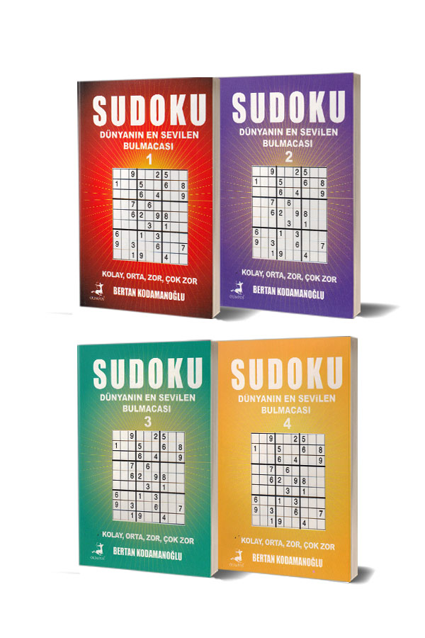 Sudoku Seti - 4 Kitap
