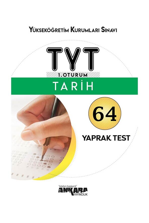 TYT Tarih 64 Yaprak Test Ankara Yayıncılık